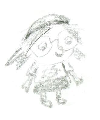 021=Premier dessin de Léonie, 2015_First drawing of Leonie, 2015.jpg