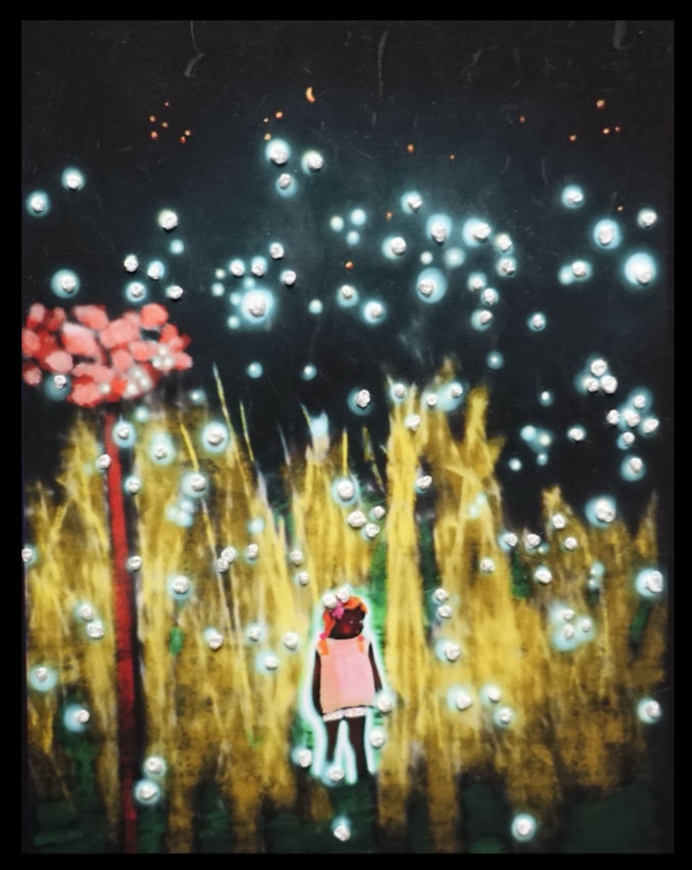 002=Les lucioles, 11,5:15,3 cm, 2023_Fireflies, 11,5:15,3 cm, 2023.jpg