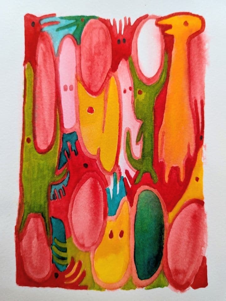 004=C’est MON œuf ! Aquarelle, 14:19cm, 2026_That’s MY egg! Watercolor, 5,5:7,5 inches, 2026.jpg