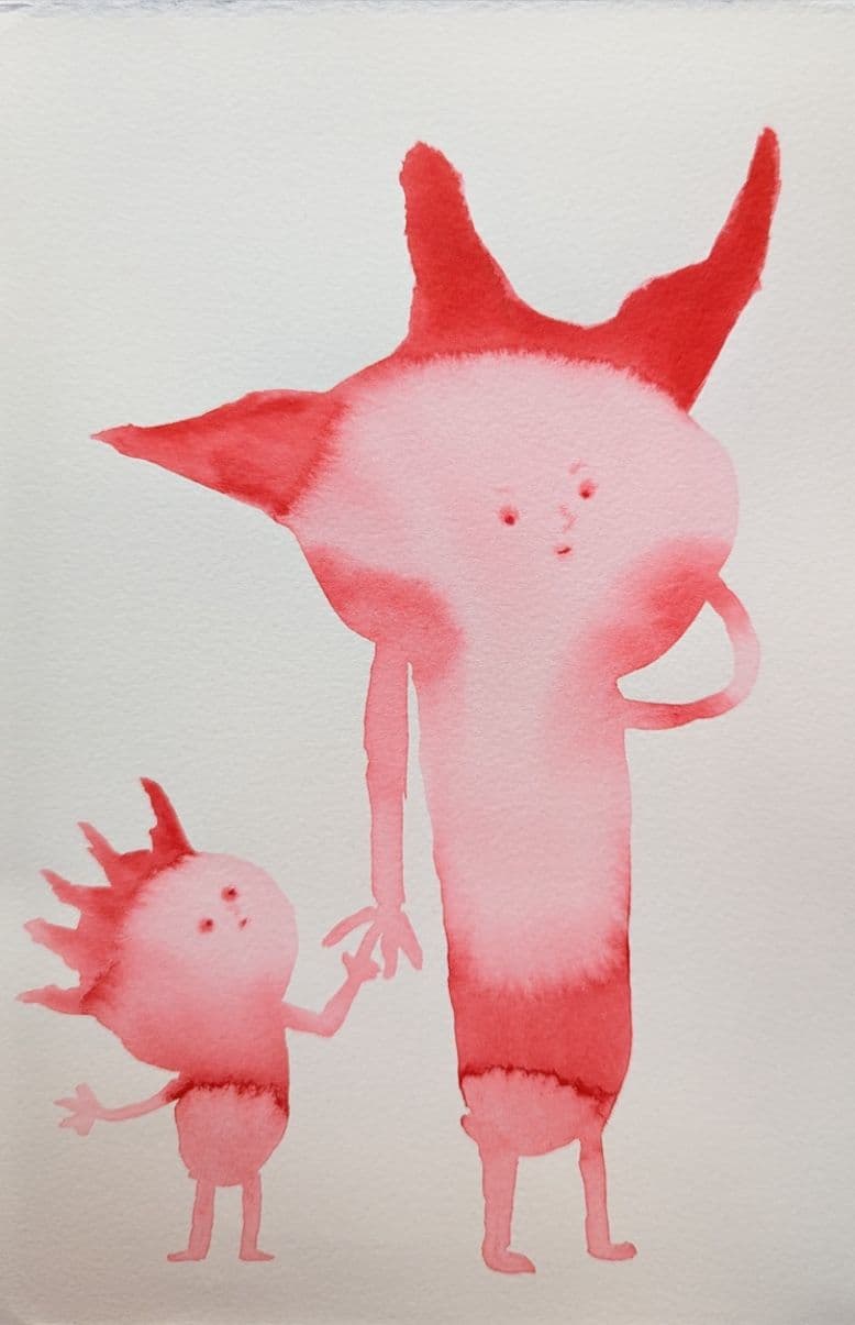 010=Grand Feu et Petit Feu, encre, 19:28,5cm, 2024_Big Fire et Little Fire, ink, 19:28,5cm, 2024.jpg