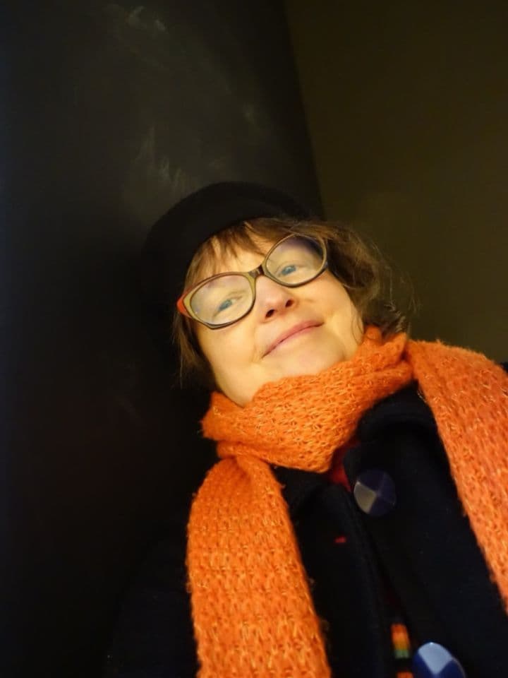 013=Autoportrait dans l’exposition Doisneau à Liège, 2026_Self portrait in the Doisneau Exhibition at Liège, 2026 .jpg