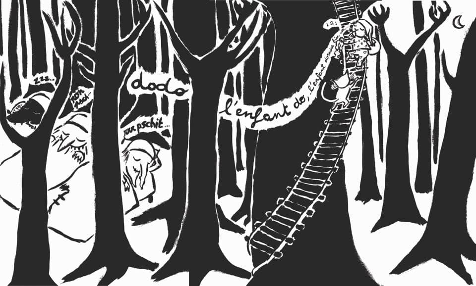 029=première version Au lit, les affreux ! Gesso, 2004_first version Au lit, les affreux ! Gesso, 2004.jpg